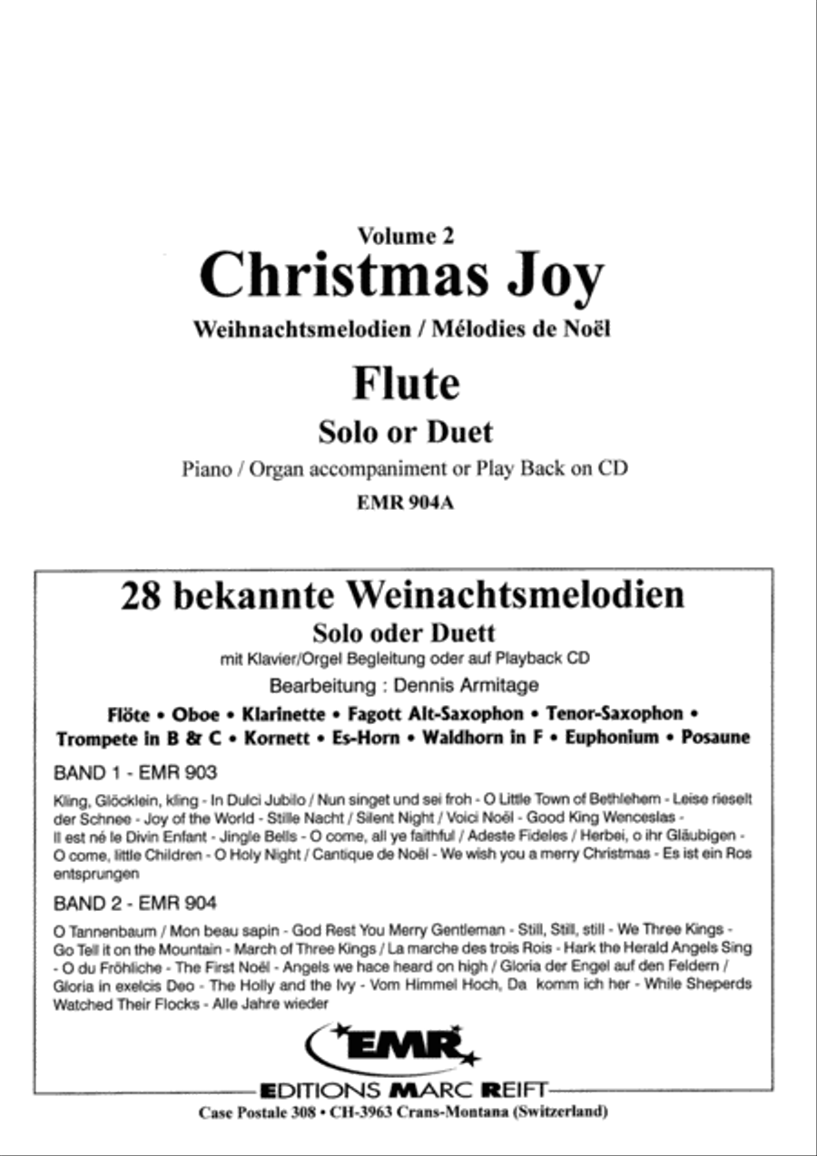 28 Weihnachtsmelodien Vol. 2 Flute Duet scores gallery preview page 2
