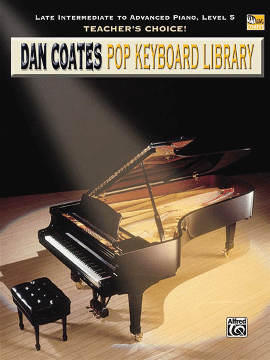 Teacher's Choice! Dan Coates Pop Keyboard Library, Book 5 by Dan Coates Piano Method - Sheet Music