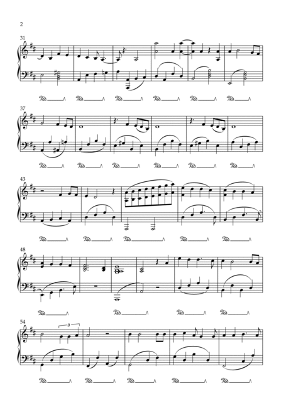 I'll Never Love This Way Again Easy Piano scores gallery preview page 2
