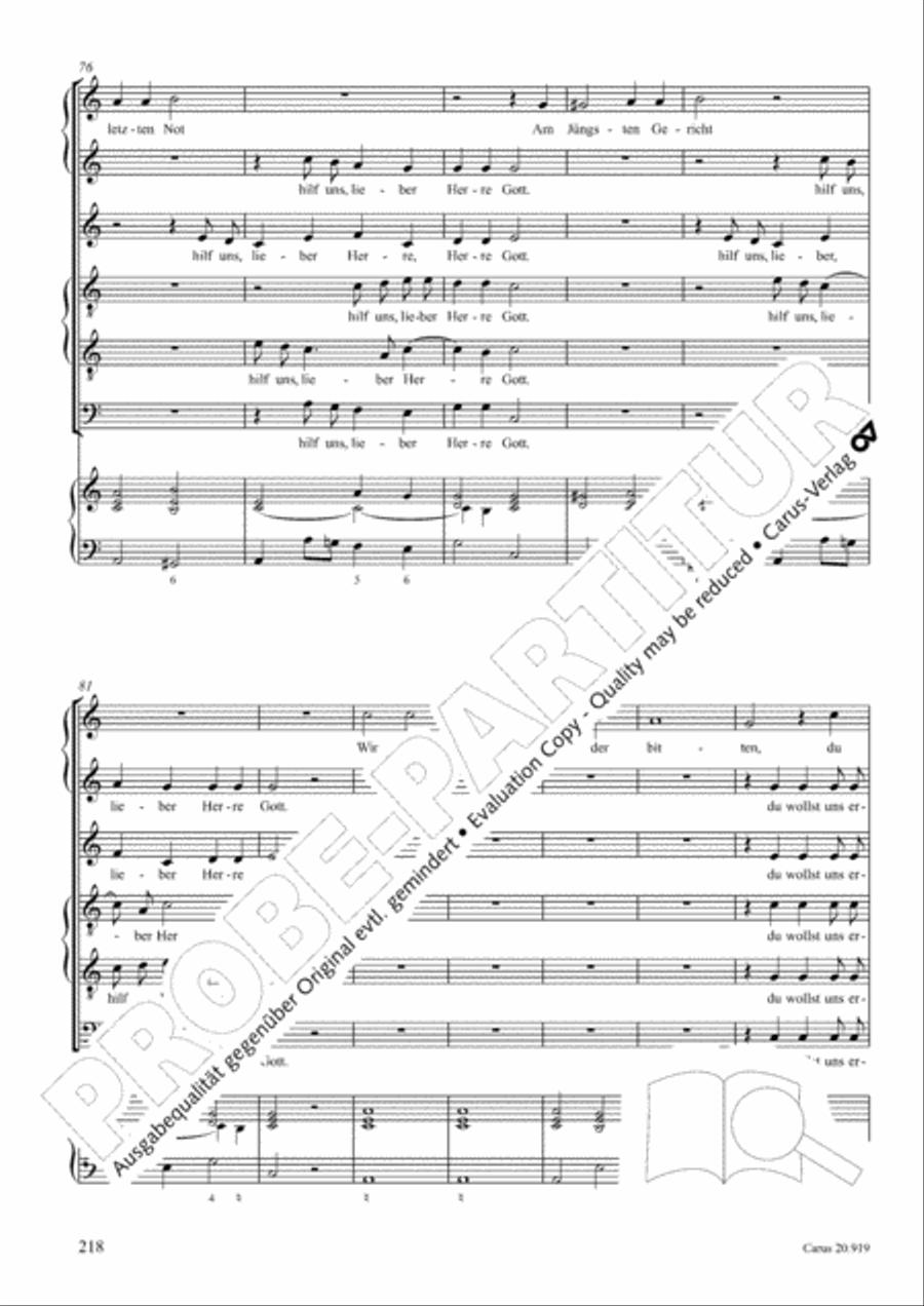 Opera varia I. Works with 1-7 parts (Complete edition, vol. 19) [Werke mit 1-7 obligaten Stimmen] Score scores gallery preview page 275