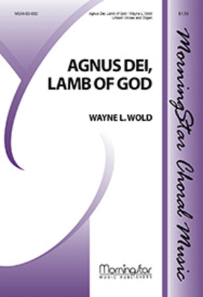Book cover for Agnus Dei, Lamb of God