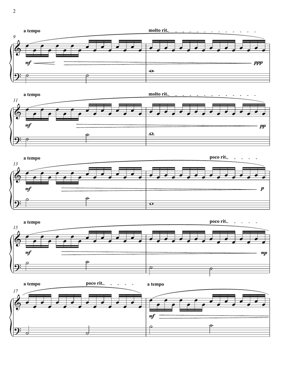 Hike Hike Piano Solo scores gallery preview page 2