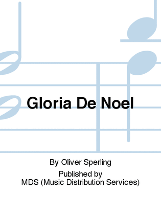 Book cover for Gloria de Noel
