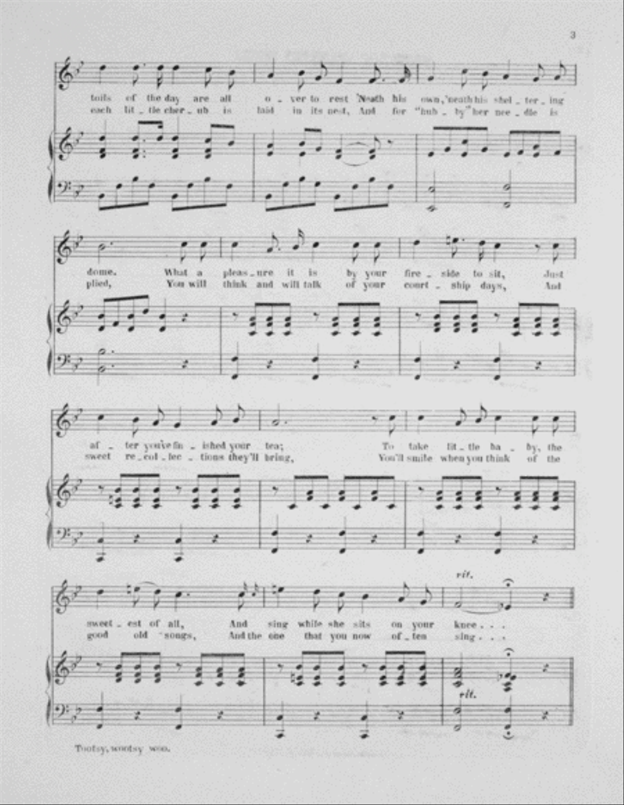 Tootsy, Wootsy, Woo Voice scores gallery preview page 3