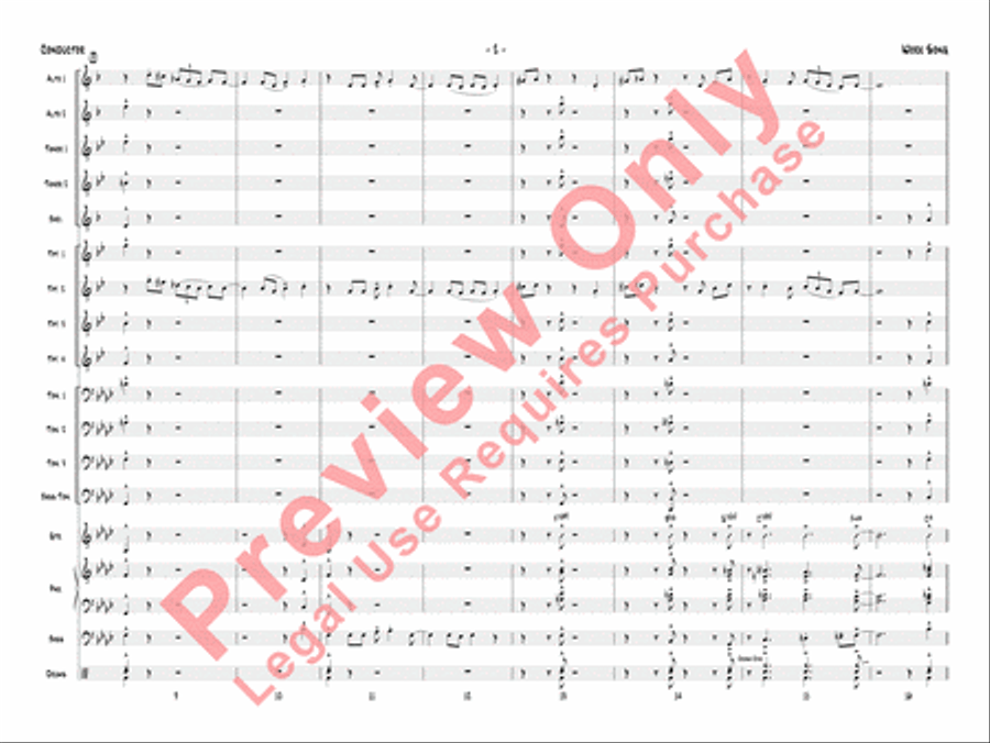 Work Song Jazz Ensemble scores gallery preview page 5