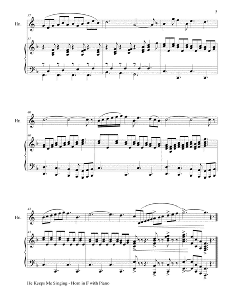 3 HYMNS OF JOY (for Horn in F and Piano with Score/Parts) image number null