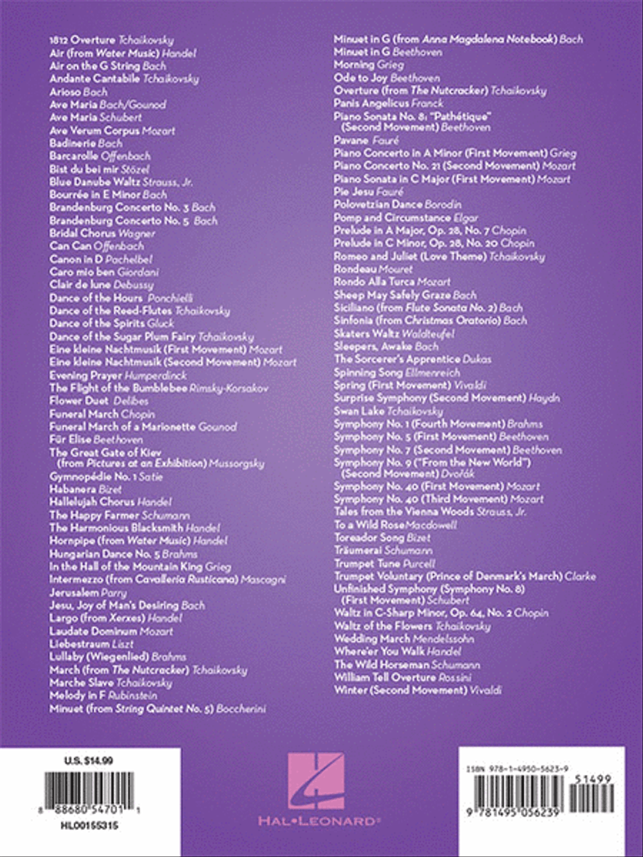 101 Classical Themes for Flute Flute Solo scores gallery preview page 6