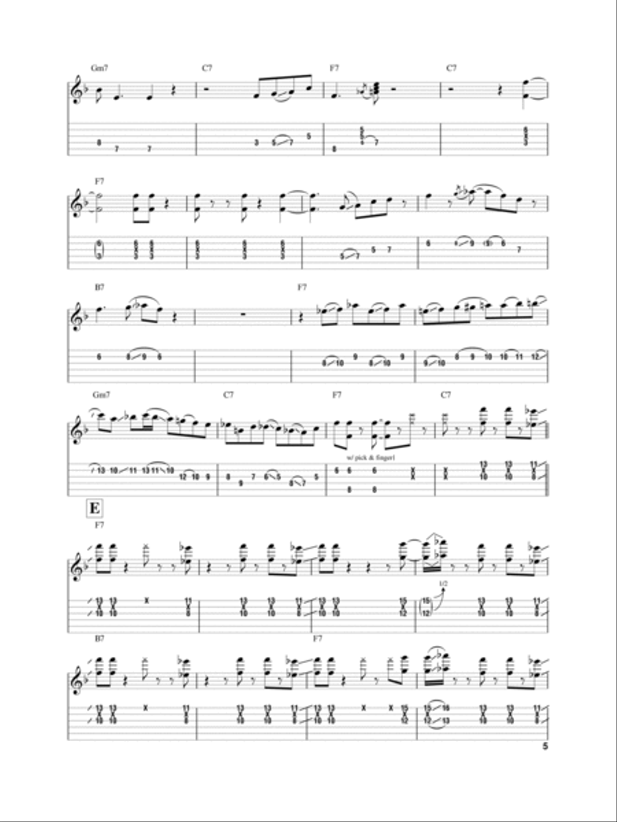Naptown Blues Naptown Blues Electric Guitar scores gallery preview page 5