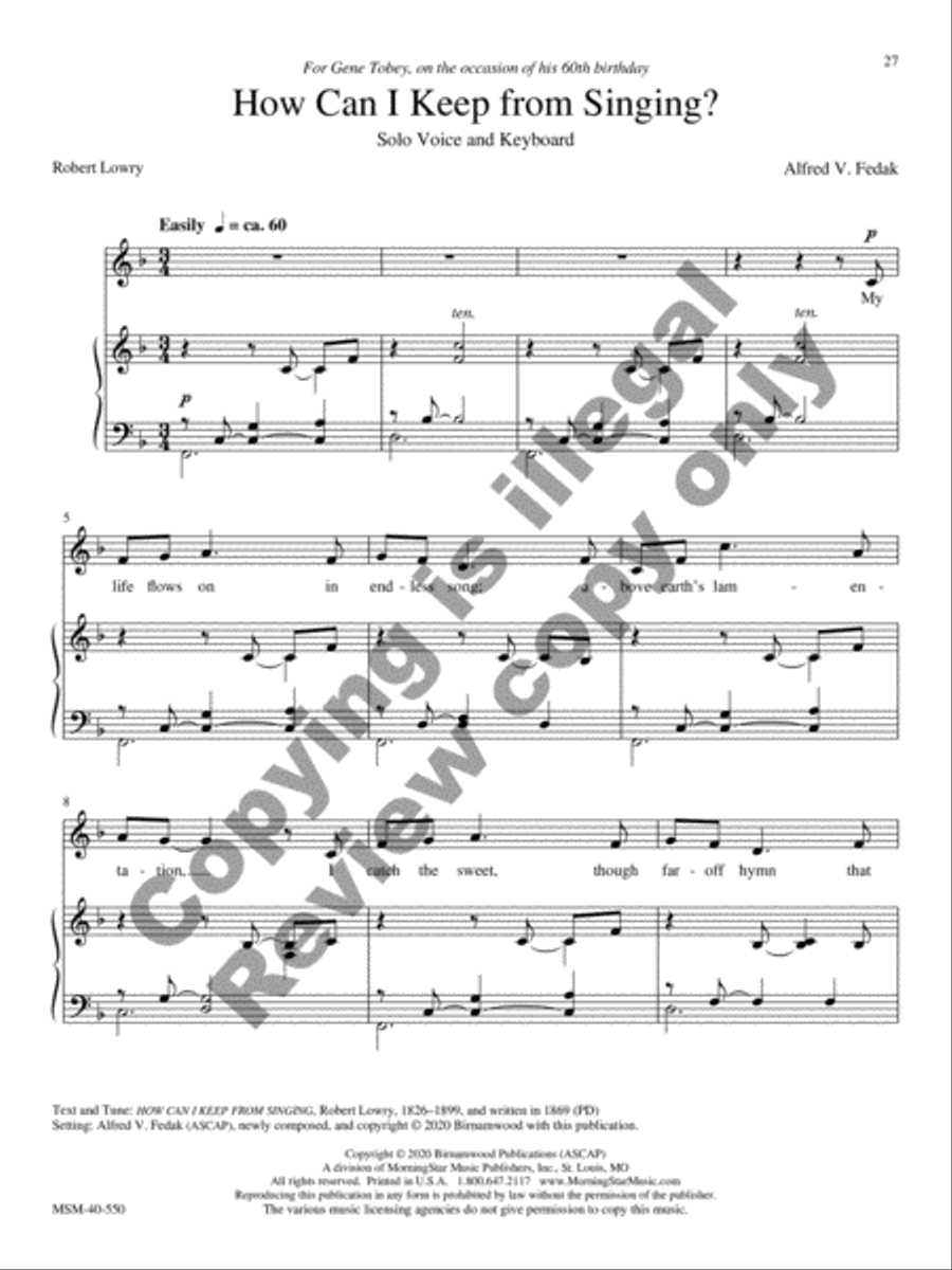 Sing Praise Voice Solo scores gallery preview page 16