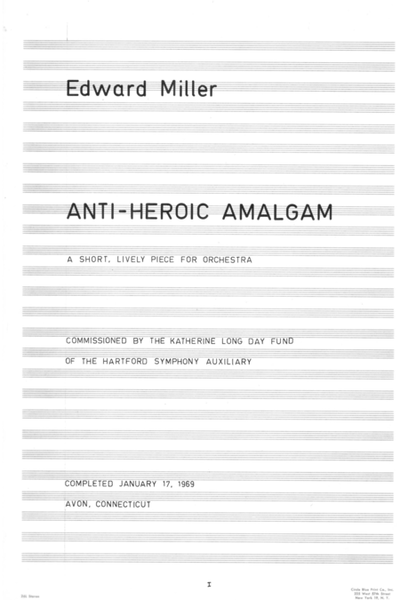 [MillerE] Anti-Heroic Amalgam
