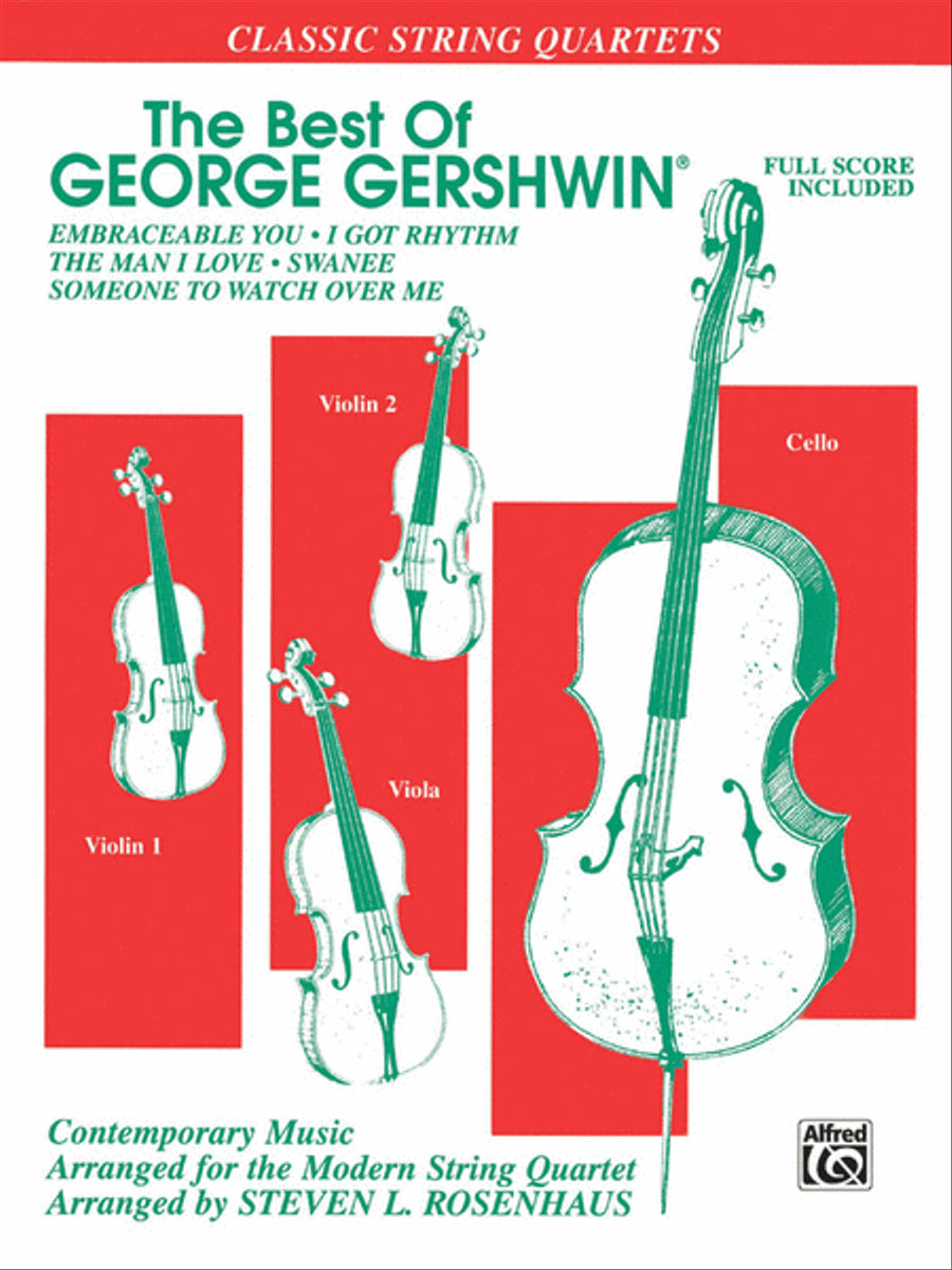 The Best of George Gershwin - String Quartets String Quartet scores gallery preview page 1