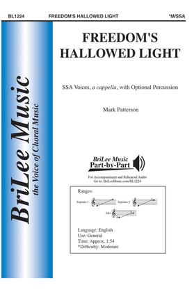 Book cover for Freedom's Hallowed Light