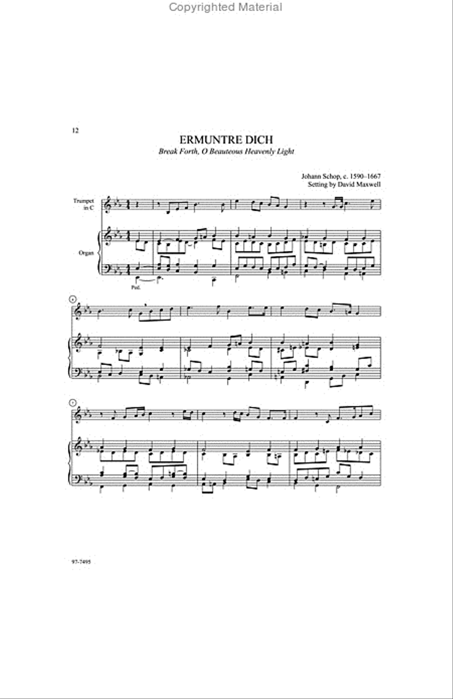 Final Stanzas: Hymn Settings for Organ and Descanting Instrument, Vol. 3 Organ scores gallery preview page 9