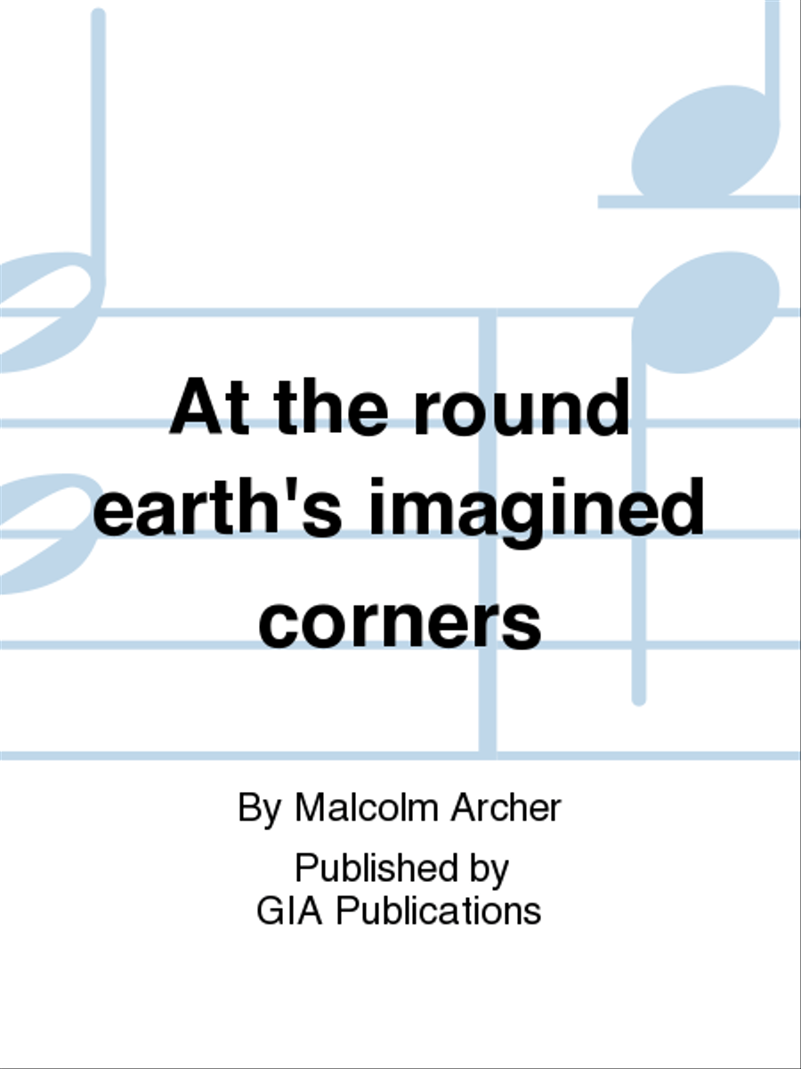 At the round earth's imagined corners Sacred scores gallery preview page 1