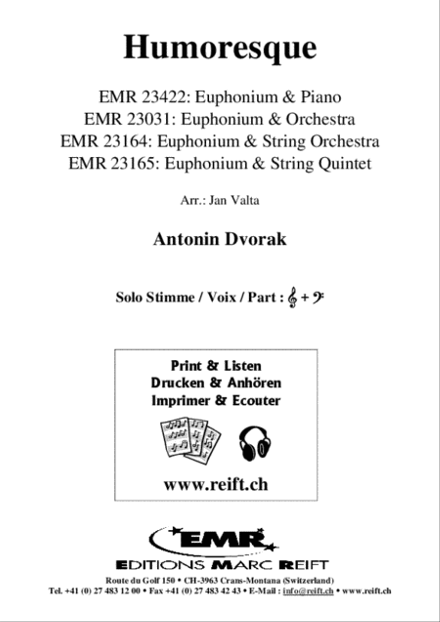 Humoresque Euphonium scores gallery preview page 2