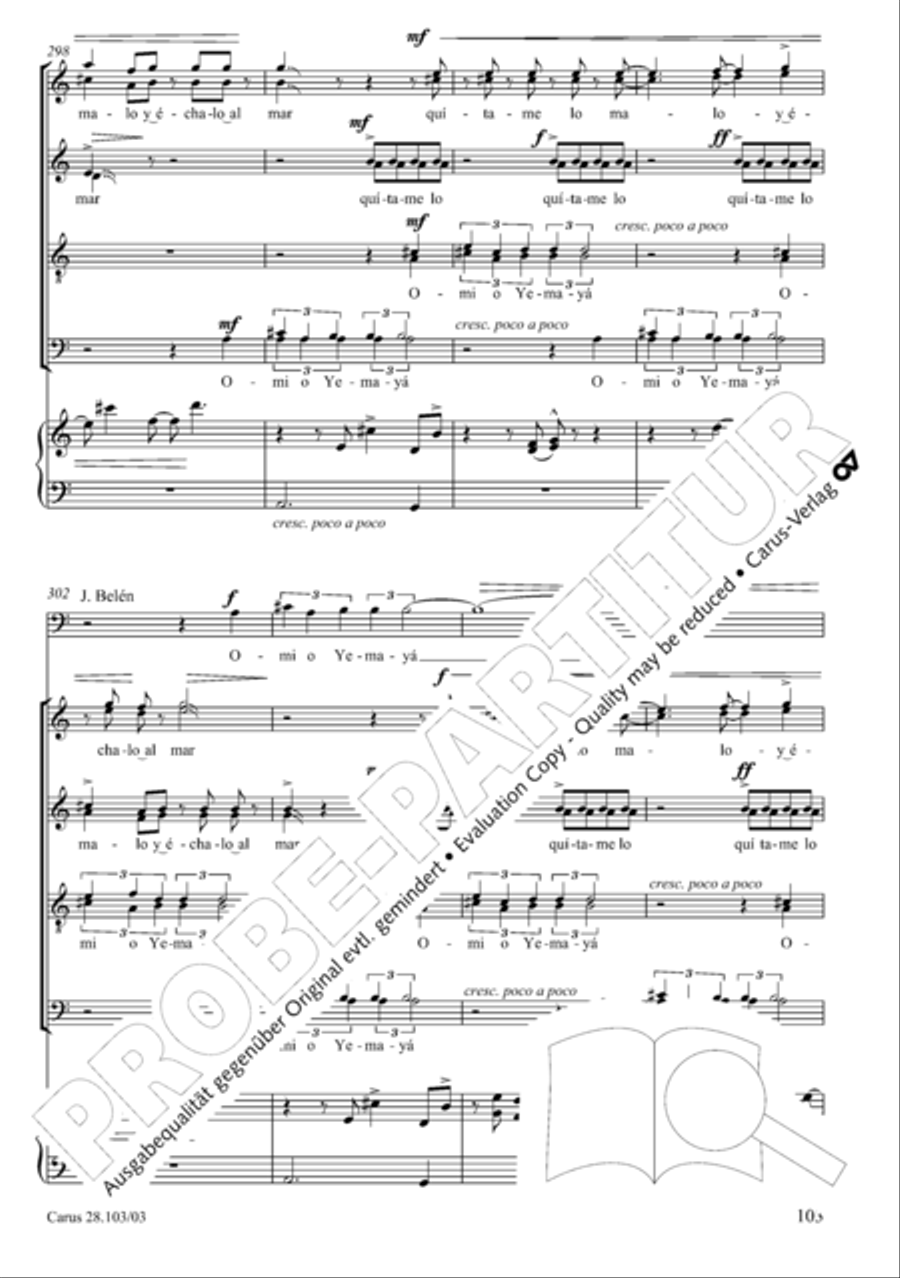 Water Water 4-Part scores gallery preview page 118