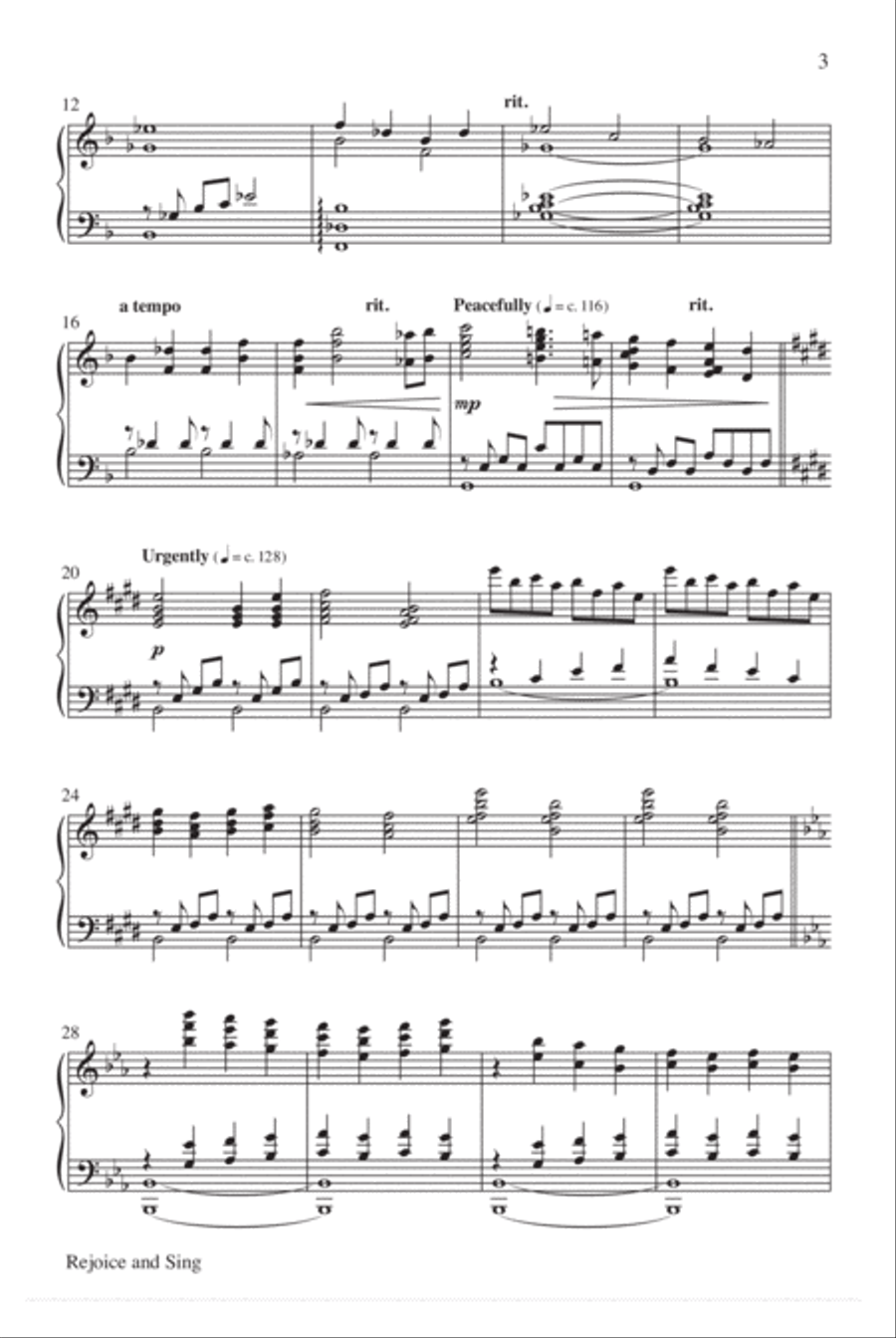 Hope! Choir scores gallery preview page 3