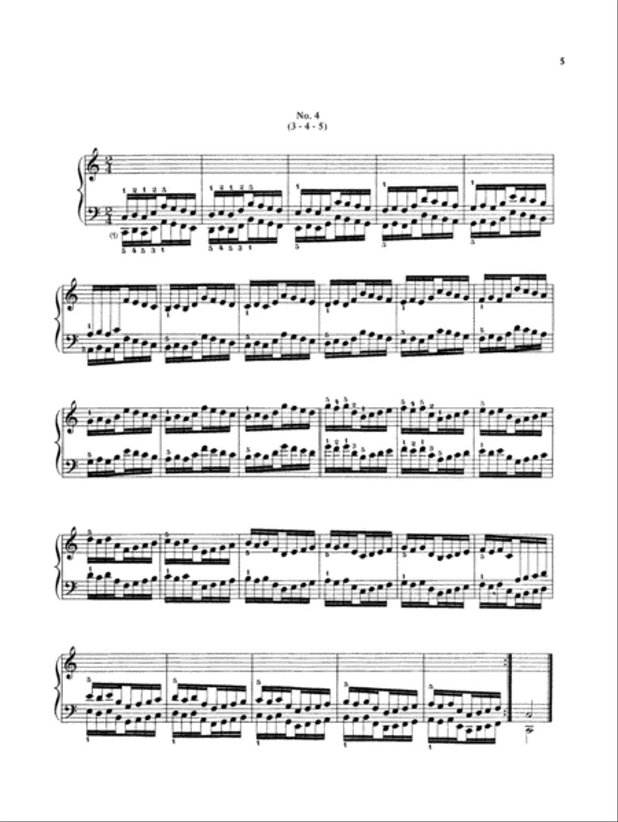 Hanon: The Virtuoso Pianist (Complete) Piano Solo scores gallery preview page 1