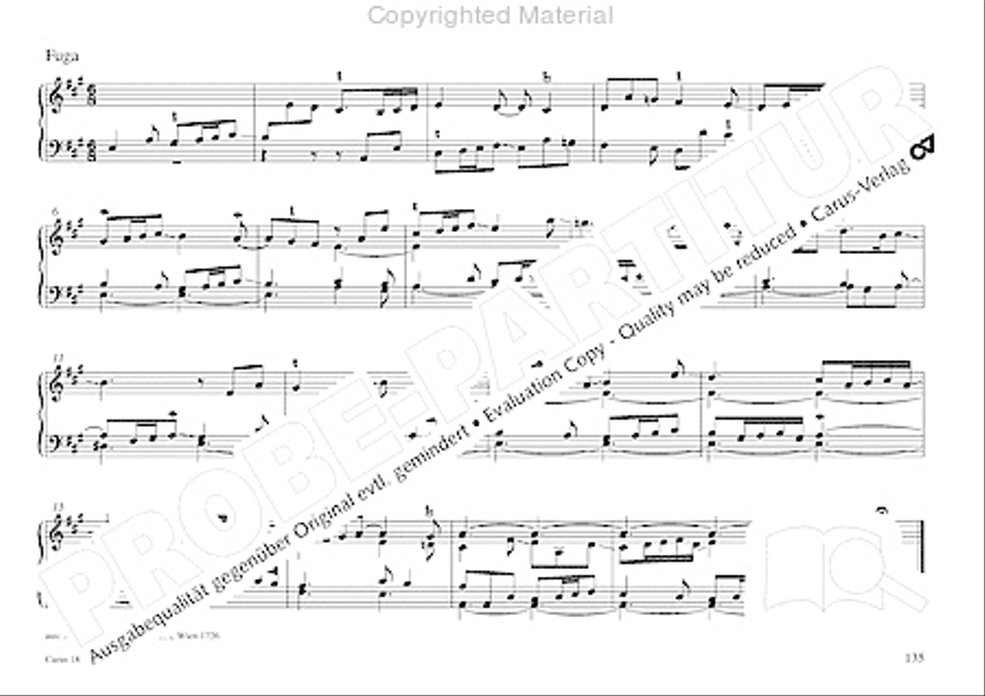 Organo pleno. Orgelstucke zum Ein- und Auszug Organ Solo scores gallery preview page 143