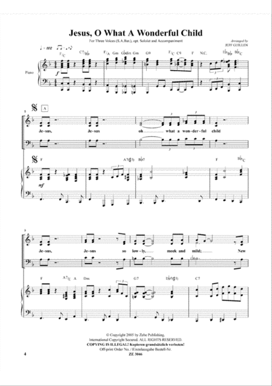 This Child 4-Part scores gallery preview page 3