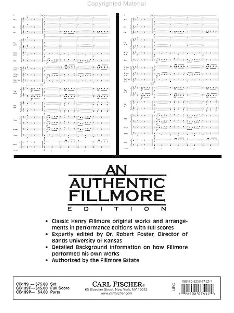 Golden Plume Concert Band scores gallery preview page 21