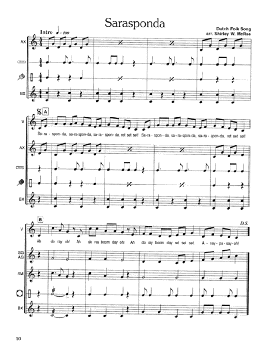 Sing 'Round the World Vol. 2 Unison Choir scores gallery preview page 6