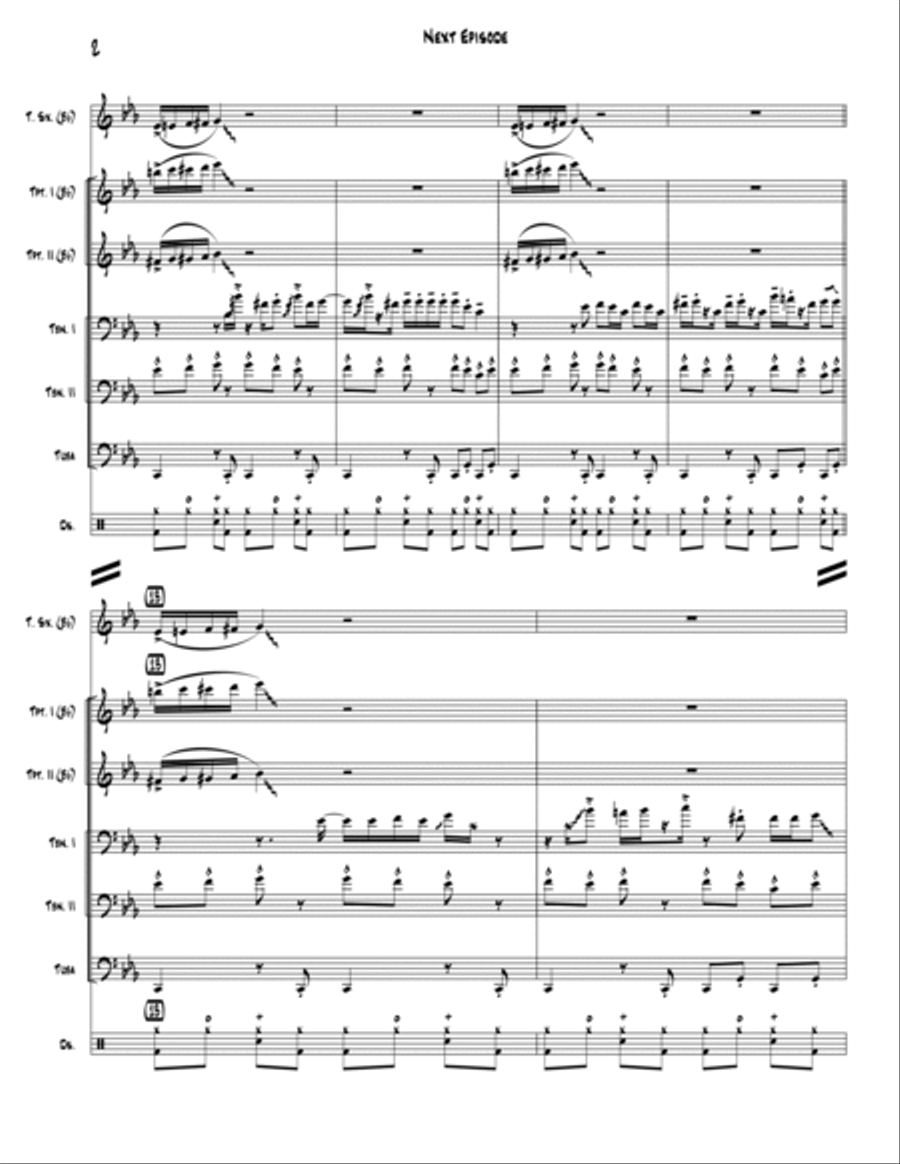 The Next Episode Brass Ensemble scores gallery preview page 2
