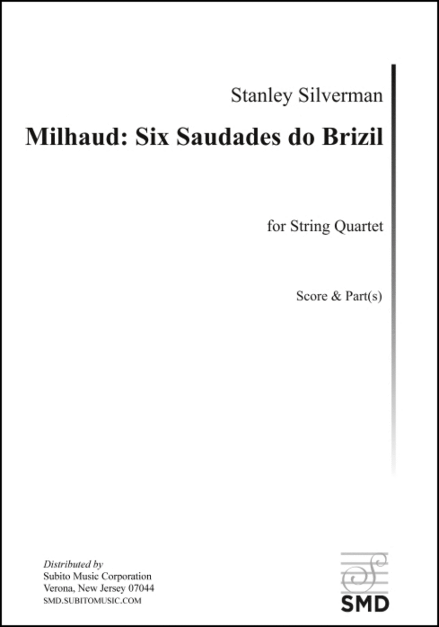 Milhaud: Six Saudades do Brazil