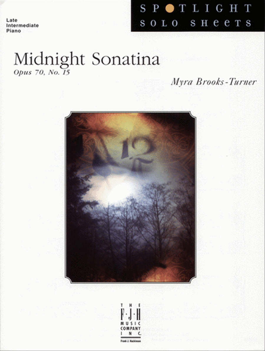 Midnight Sonatina, Op. 70, No. 15 Piano Solo scores gallery preview page 2