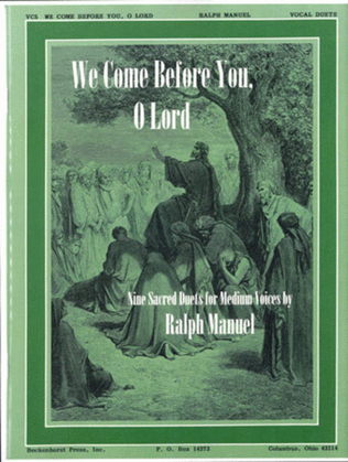 Book cover for We Come Before You, O Lord