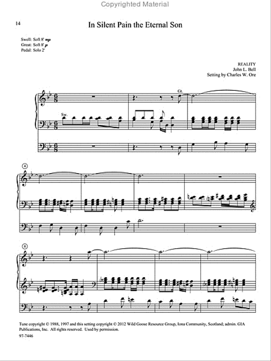 Eleven Compositions for Organ, Set IX Organ scores gallery preview page 5