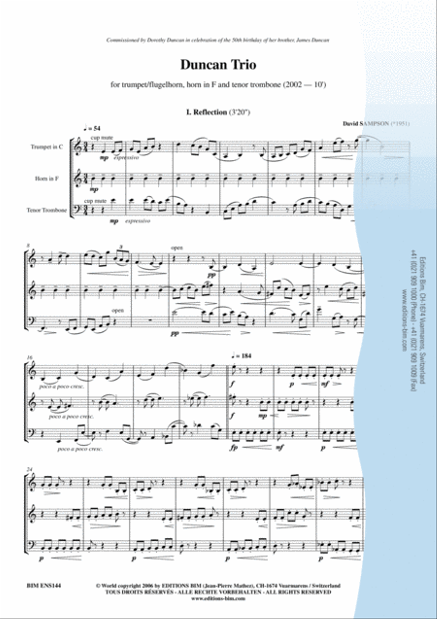 Duncan Trio Horn scores gallery preview page 2