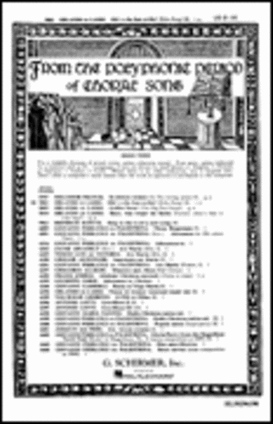 Echo Song Ola! O Che Bon Eccho! Italian English SSAATTBB scores gallery preview page 1
