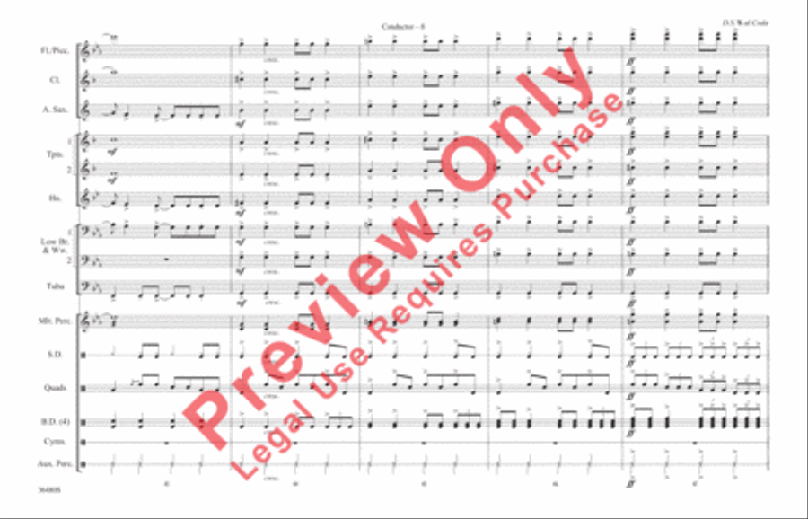 Holiday Holiday Marching Band scores gallery preview page 9