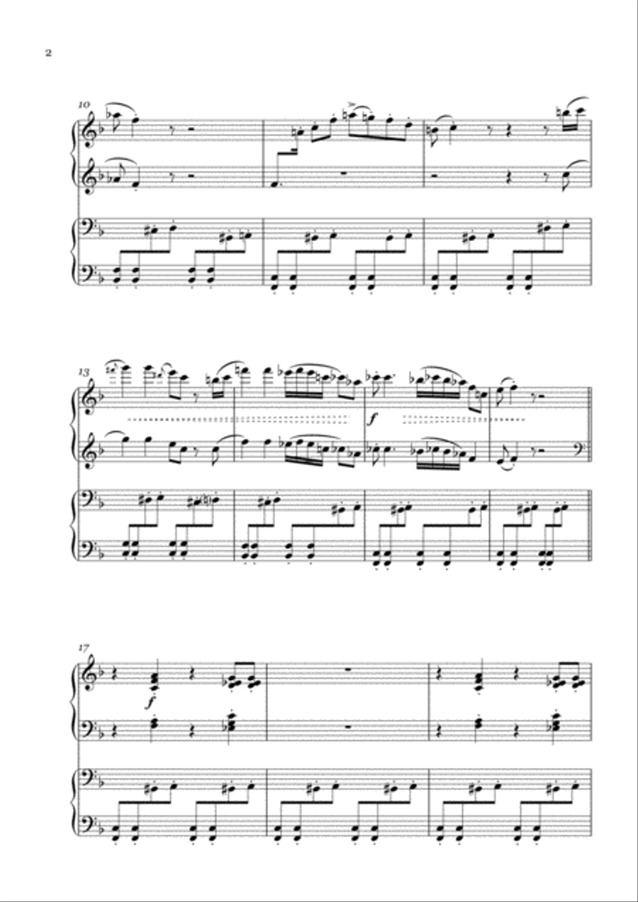 Baby Elephant Walk from the Paramount Picture HATARI! Piano scores gallery preview page 2