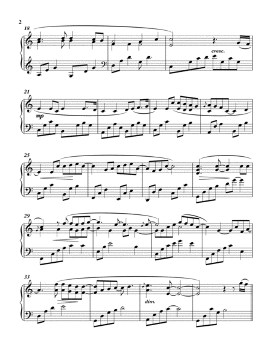 In The Quiet Piano Solo scores gallery preview page 2