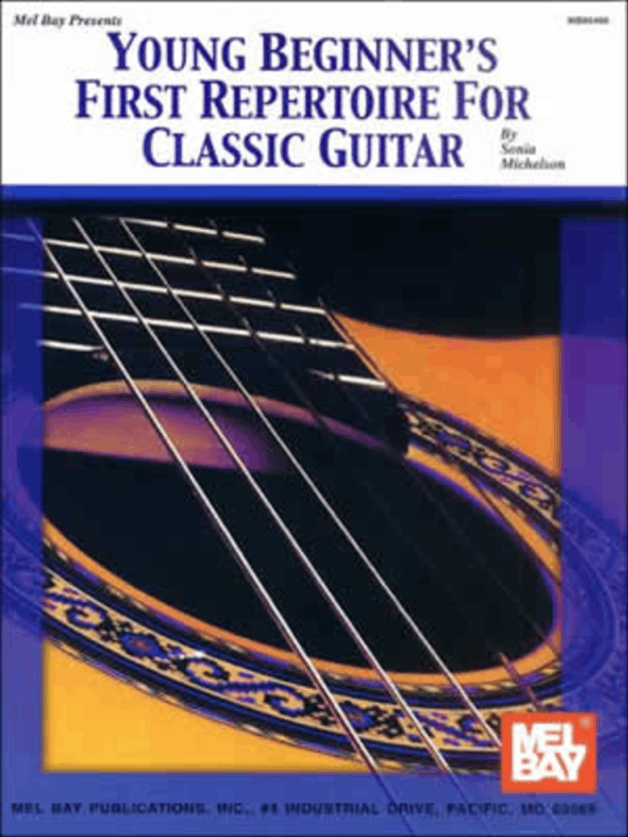 Young Beginner's First Repertoire for Classic Guitar Acoustic Guitar scores gallery preview page 1