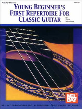 Book cover for Young Beginner's First Repertoire for Classic Guitar