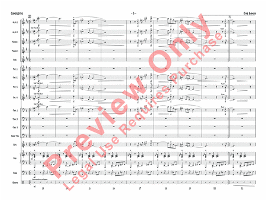 Jive Samba Jazz Ensemble scores gallery preview page 6