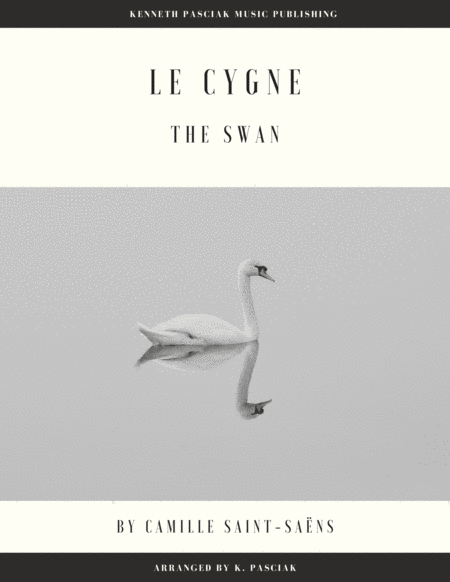 Le Cygne (The Swan) for Solo Guitar (easy version) image number null