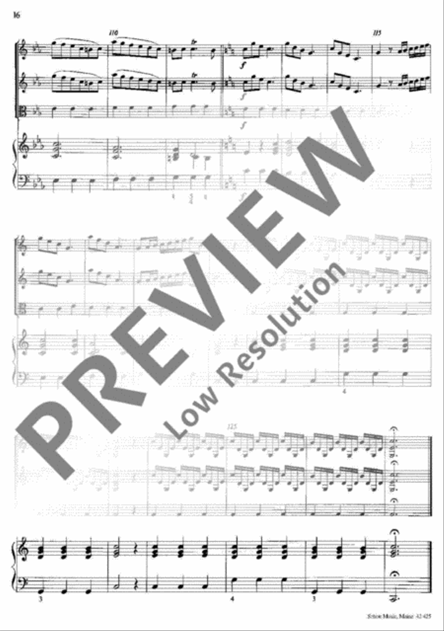 Concerto ripieno String Orchestra scores gallery preview page 17