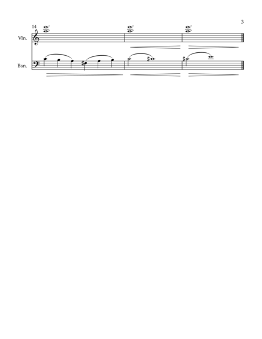 The Fallen Soldier The Fallen Soldier Bassoon scores gallery preview page 3