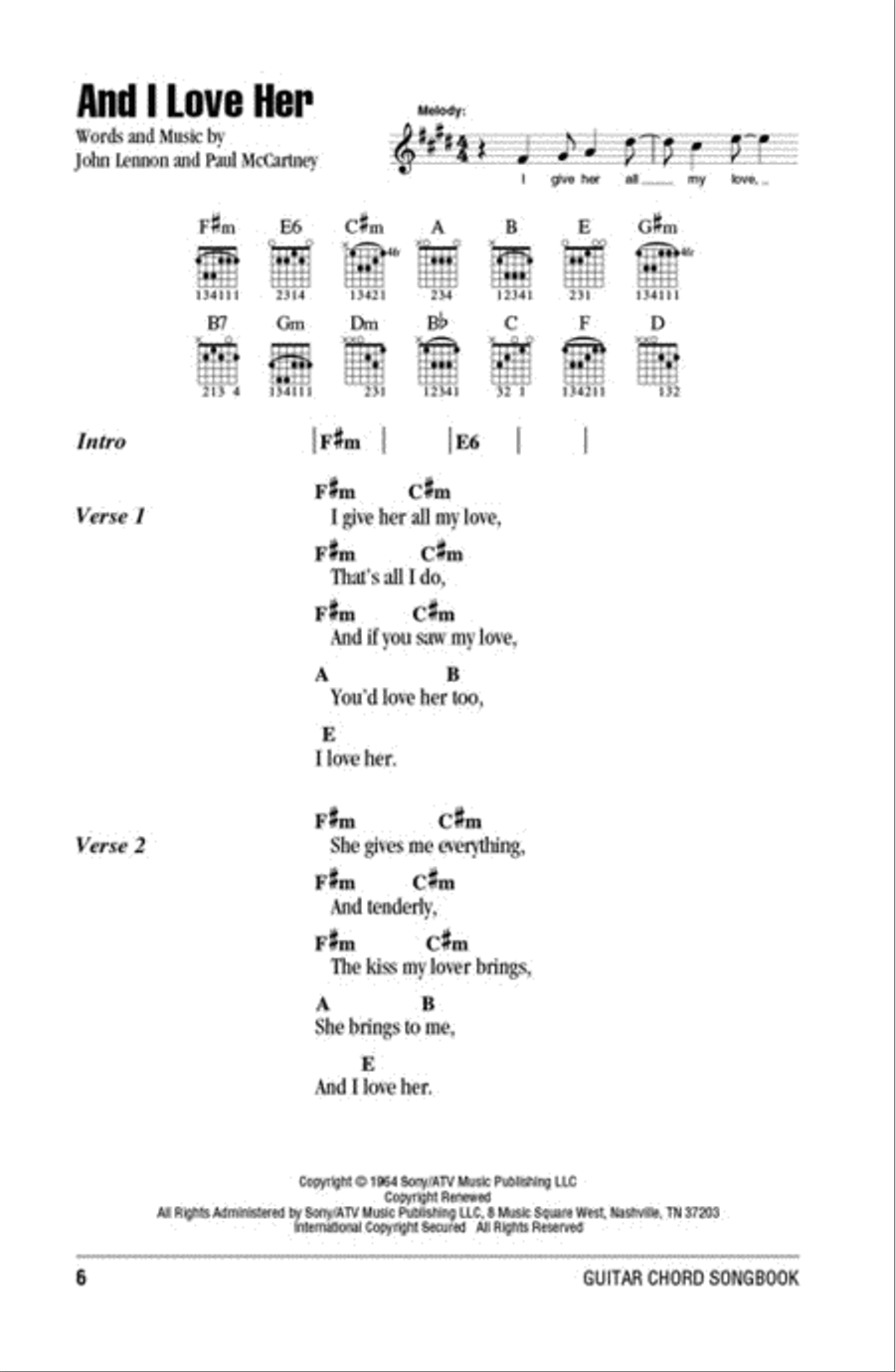 Love Songs Guitar scores gallery preview page 3
