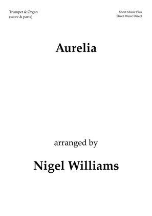 Book cover for Aurelia (The Church's One Foundation), for Trumpet and Organ