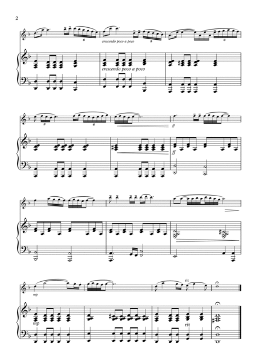 A Fistful Of Dollars Flute Solo scores gallery preview page 2