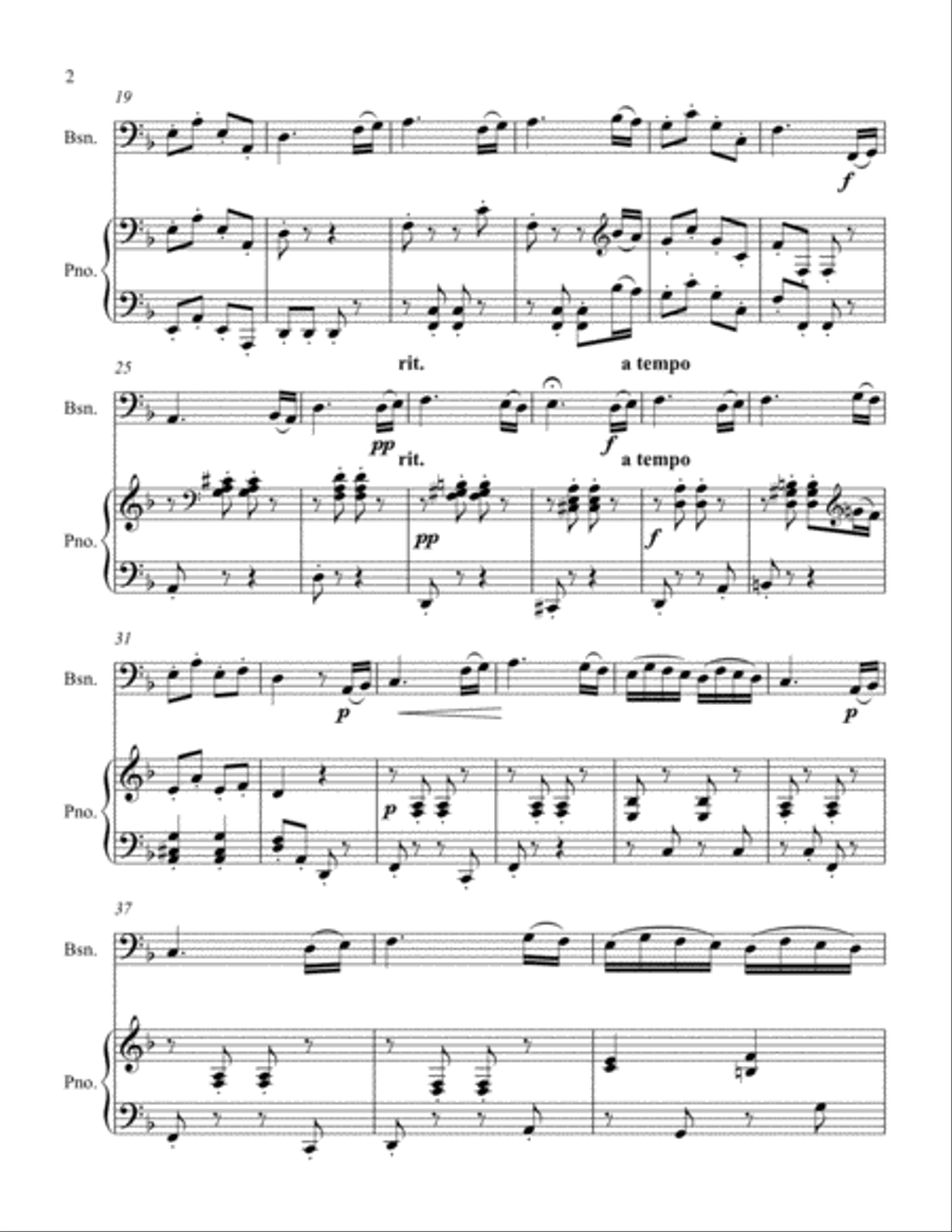 The Dragonfly Bassoon scores gallery preview page 2