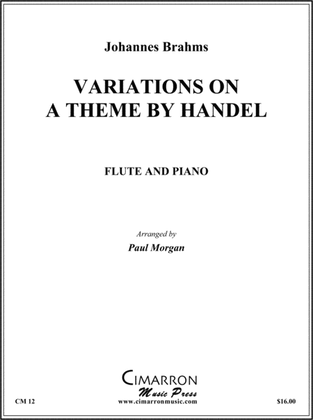 Book cover for Variations on a Theme by Handel