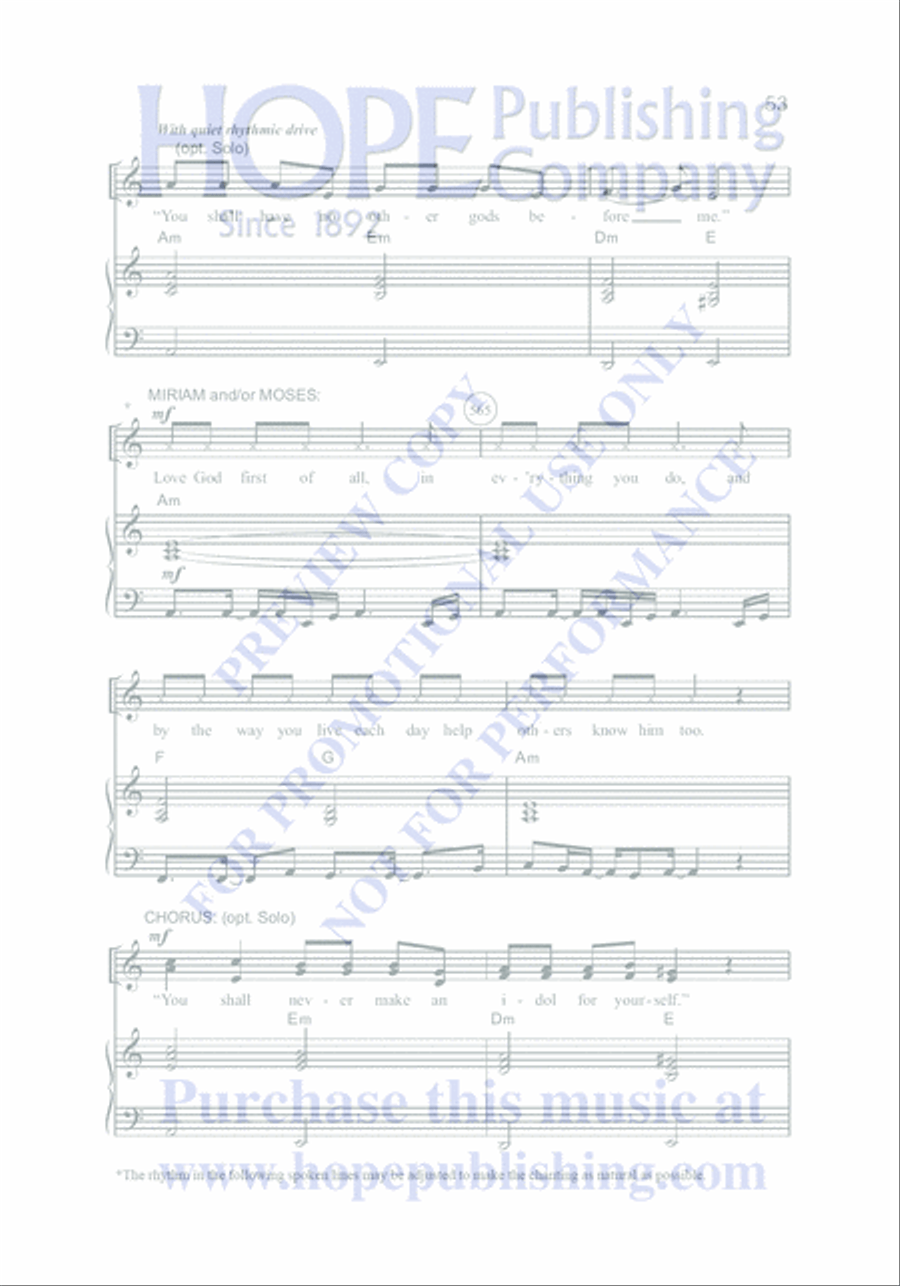 Are We There Yet Unison Choir scores gallery preview page 61