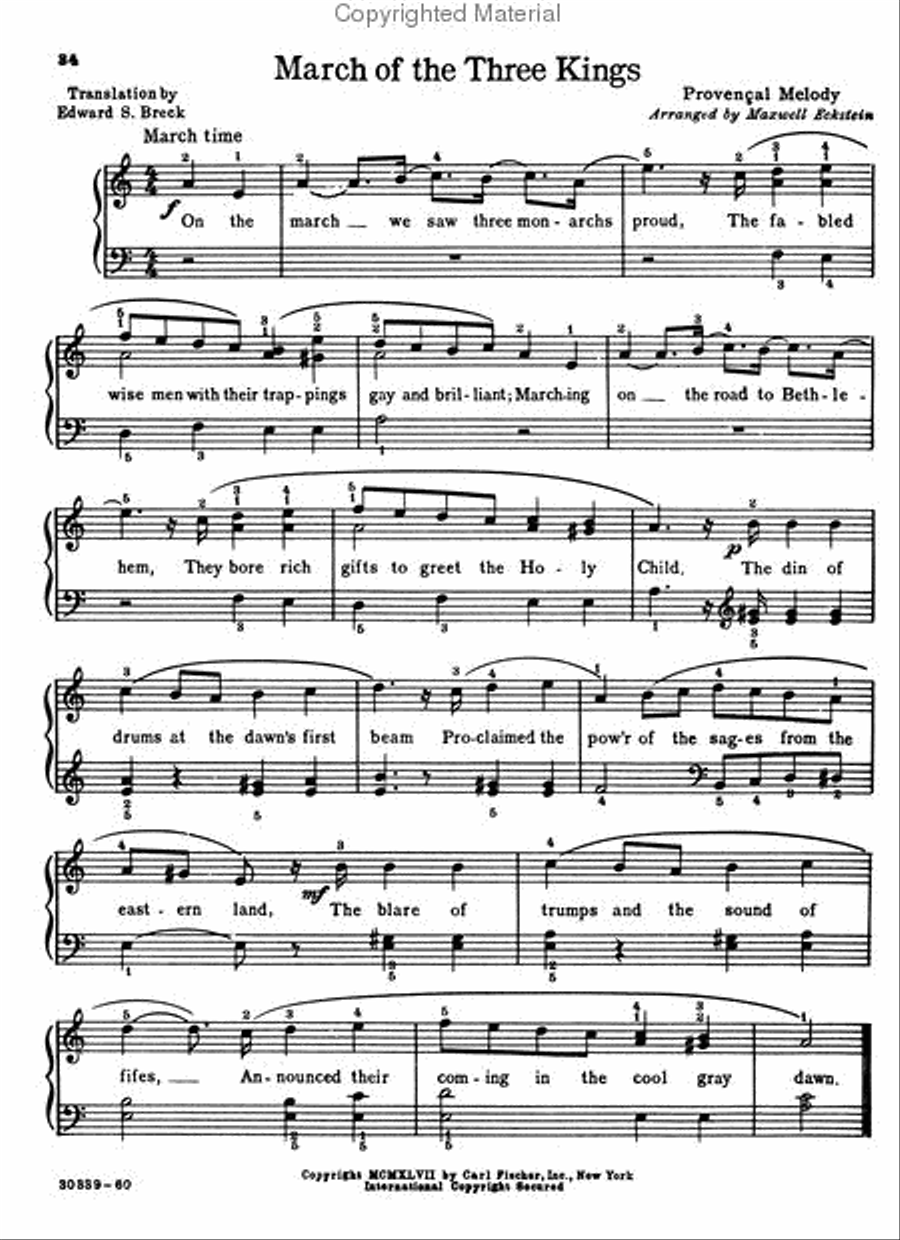 Let Us Have Music For Christmas Piano Duet scores gallery preview page 3
