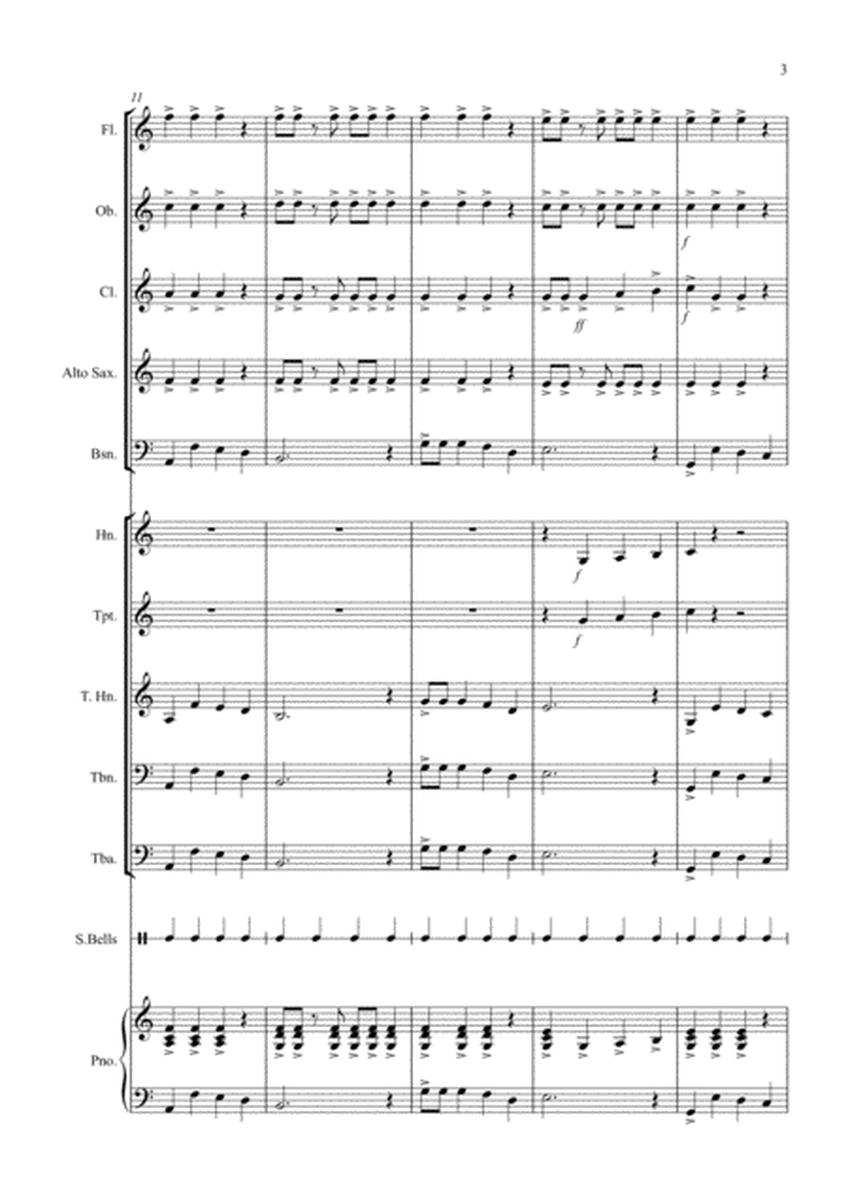 Jingle Bells (Jazzy Style!) for School Wind Band image number null
